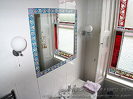 mirrorframe bathroom ceramic tiles