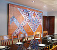 digital ceramic tiles; restaurant