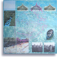 digital ceramic tile panel Isle of Lewis
